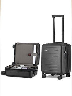 16 Inch Expandable Underseat Carry On Suitcase